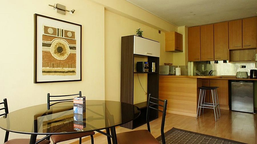 Trani Apart Hotel Las Condes サンティアゴ エクステリア 写真